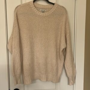 Women's Cream Sweater size M, American Eagle